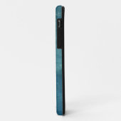 Raven & Swirls Teal Iphone 5 Hoesje (Achterkant/links)