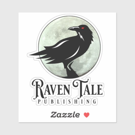 Raven Tale Vinyl Sticker (Vel)