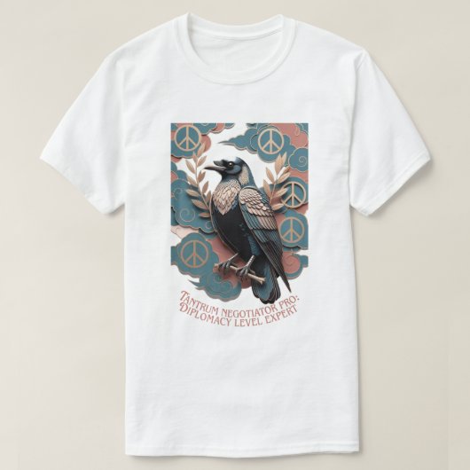 Raven Tantrum Mediator T Shirt (Design voorkant)