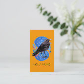 Raven Tarot Kaart Visitekaartje (Staand voorkant)