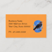 Raven Tarot Kaart Visitekaartje (Achterkant)