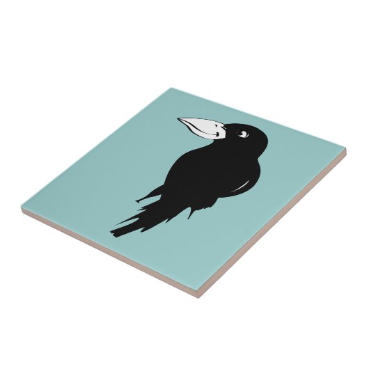 Raven Tegeltje (Zijkant)