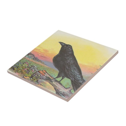 Raven Tegeltje (Zijkant)