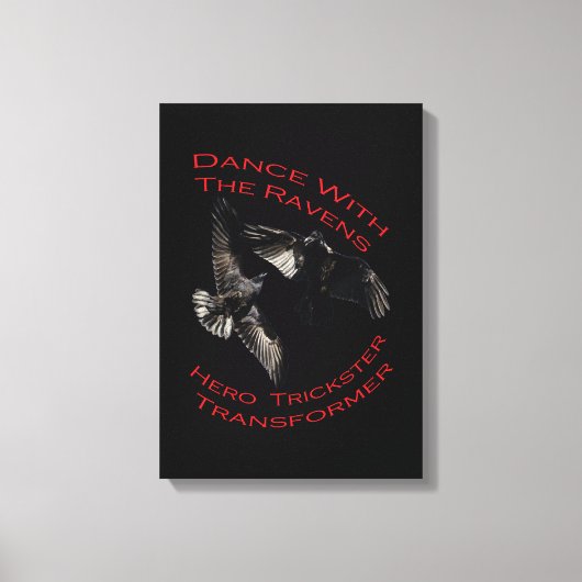 Raven the Transformer Canvas Afdruk (Voorkant)