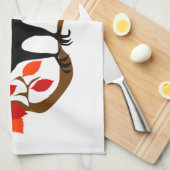 Raven Theedoek (Quarter Fold)