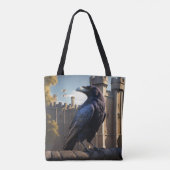 Raven Tote Bag (Achterkant)