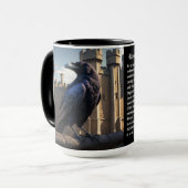 Raven Tower of London Mok (Voorkant links)