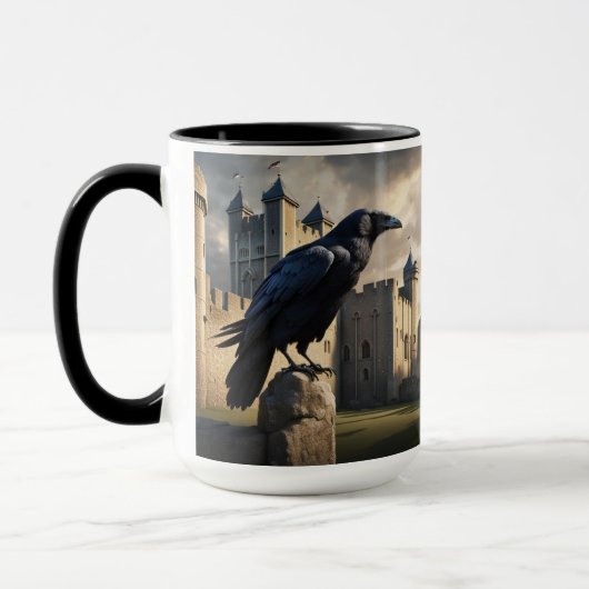 Raven Tower of London Mok (Links)