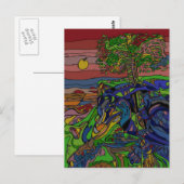 Raven Tree Briefkaart (Voorkant / Achterkant)