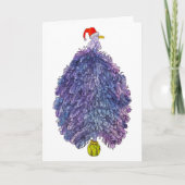 Raven Tree Feestdagen Kaart (Voorkant)