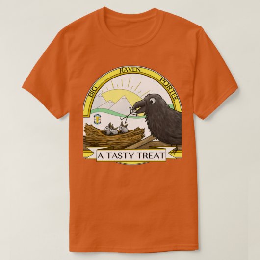 Raven TShirtBig Raven T-shirt (Design voorkant)