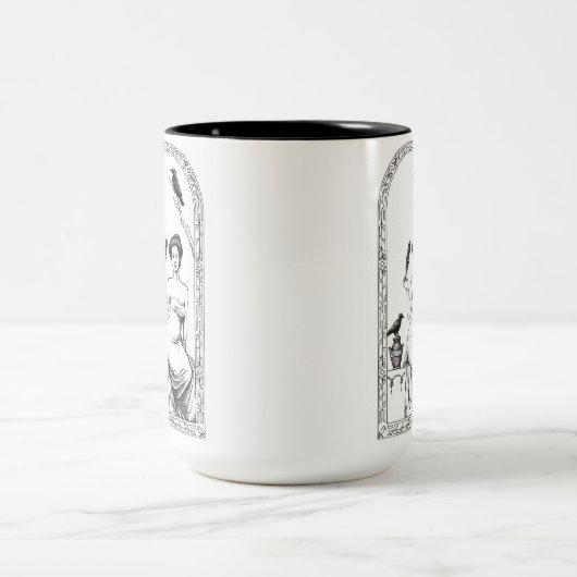 Raven Tweekleurige Koffiemok (Center)