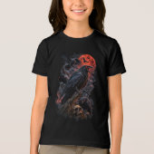 Raven van de Bloedmaan Tri-Blend Shirt (Voorkant)