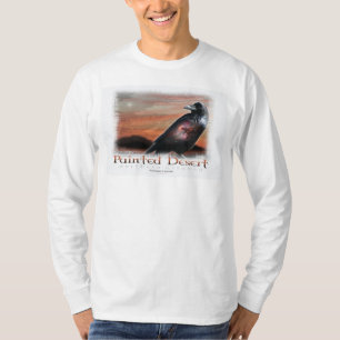 Raven van de gekleurde woestijn t-shirt