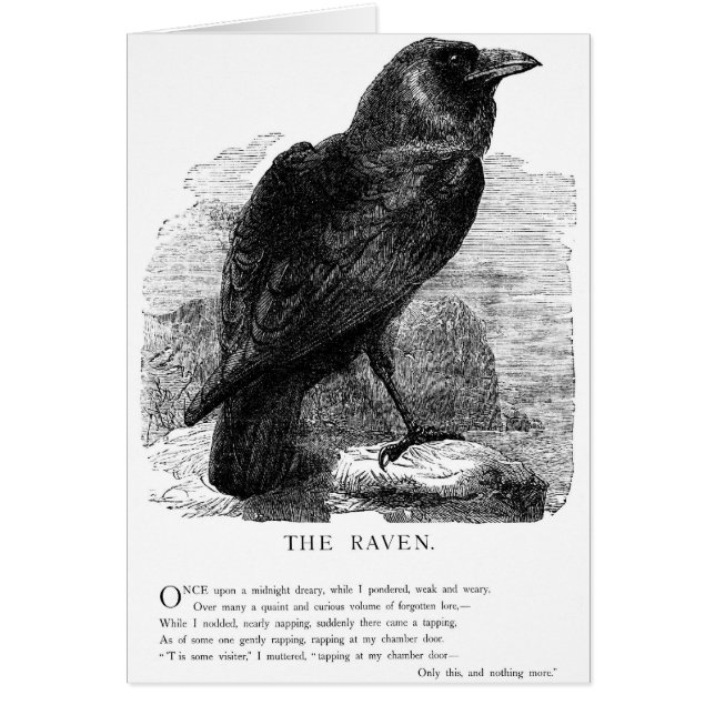 Raven van Edgar Allen Poe (Voorkant)