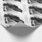 Raven van Edgar Allen Poe Cadeaupapier (Hoek)