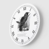 Raven van Edgar Allen Poe Grote Klok (Hoek)