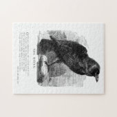 Raven van Edgar Allen Poe Legpuzzel (Horizontaal)