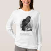 Raven van Edgar Allen Poe T-shirt (Voorkant)