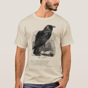Raven van Edgar Allen Poe T-shirt