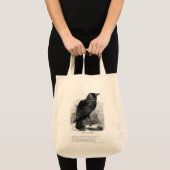 Raven van Edgar Allen Poe Tote Bag (Voorkant (product))