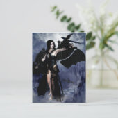 Raven van het Night Briefkaart (Staand voorkant)