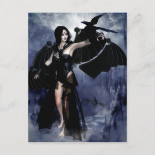 Raven van het Night Briefkaart