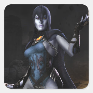 Raven Vierkante Sticker