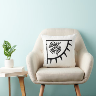 Raven Viking Banner Kussen