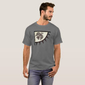 Raven Viking Banner T-shirt (Voorkant volledig)