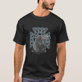 Raven Viking Symbol Norse Warrior Valhalla Mytholo T-shirt (Voorkant)