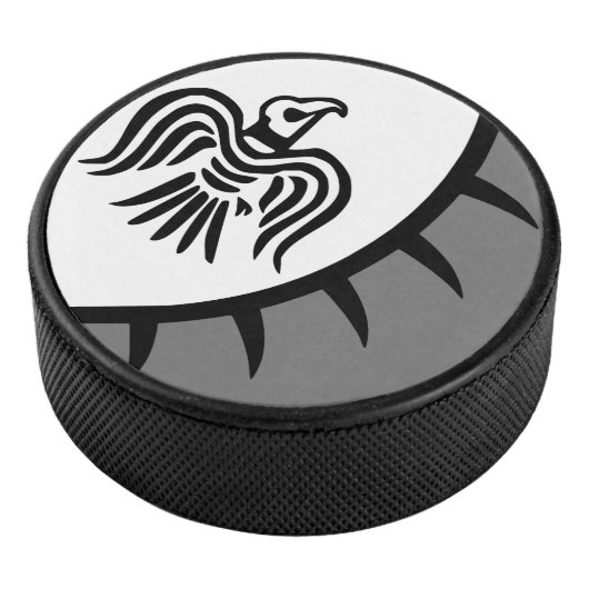 Raven Viking-vaandel Hockey Puck (3/4)