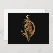 Raven Viking Warrior Valhalla Norse Mythology Gift Briefkaart (Voorkant / Achterkant)