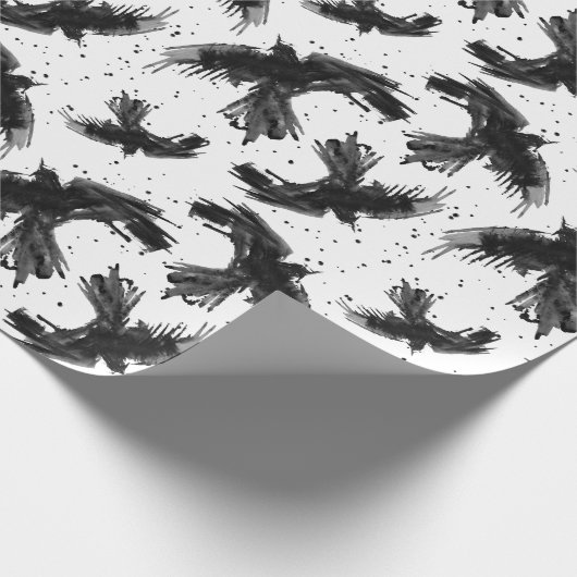 Raven-vliegend papier (Hoek)