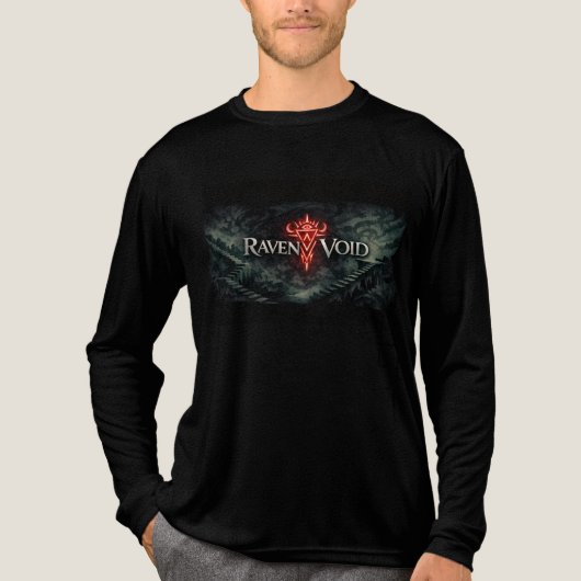 Raven Void Long-Sleeved T-Shirt (Voorkant volledig)