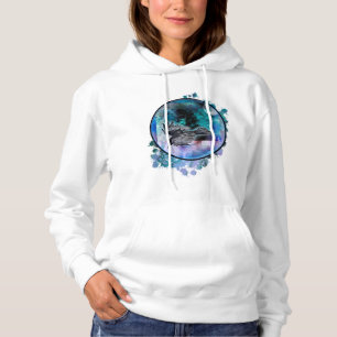 RAVEN VOLLEDIGE MOON NACHT VLIEGHOODIE HOODIE