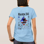 RAVEN VROUW T-SHIRT (Achterkant)