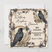 Raven Wedding Kaart (Voorkant)