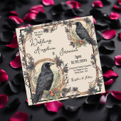 Raven Wedding Kaart
