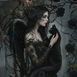 Raven Whisper Tissuepapier