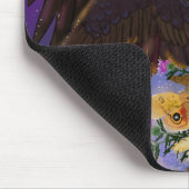 Raven Winged Autumn Magic Cat Muismat (Hoek)