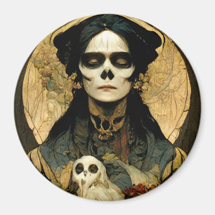 Raven Witch 2 Fantasy Horror Gothic Gothic Magneet