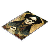 Raven Witch 2 Fantasy Horror Gothic Gothic Notitieboek (Linkerzijde)