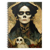 Raven Witch 2 Fantasy Horror Gothic Gothic Notitieboek (Voorkant)