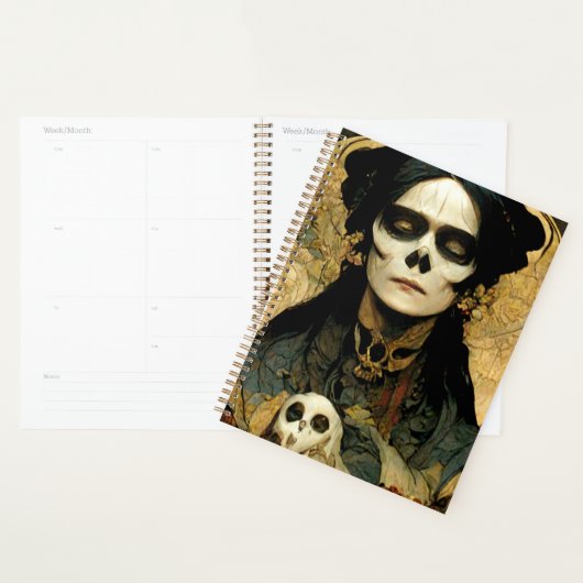 Raven Witch 2 Fantasy Horror Gothic Gothic Planner (Display)