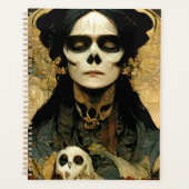 Raven Witch 2 Fantasy Horror Gothic Gothic Planner (Voorkant)