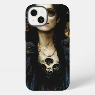 Raven Witch 3 Fantasie Horror Goth Gotisch iPhone 13 Hoesje