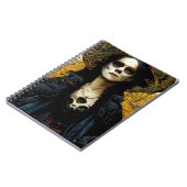 Raven Witch 3 Fantasy Horror Gothic Gothic Notitieboek (Linkerzijde)