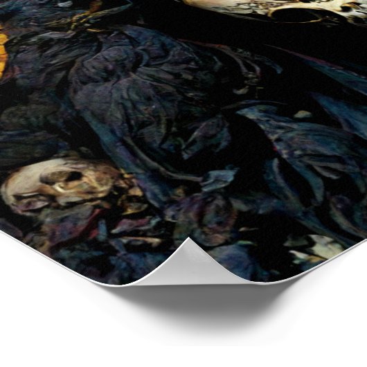 Raven Witch 3 Fantasy Horror Gothic Gothic Poster (Hoek)