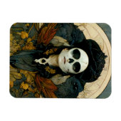 Raven Witch Fantasy Horror Gothic Gothic Magneet (Horizontaal)